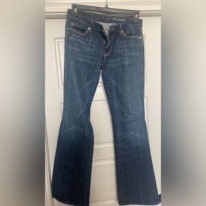 Size 29 A pocket seven for all man kind jeans